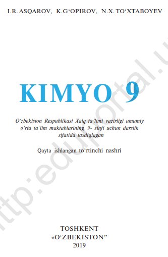 9 sinf kimyo