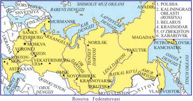 4-Mavzu. 1991 – 2017-yillarda Rossiya federatsiyasi