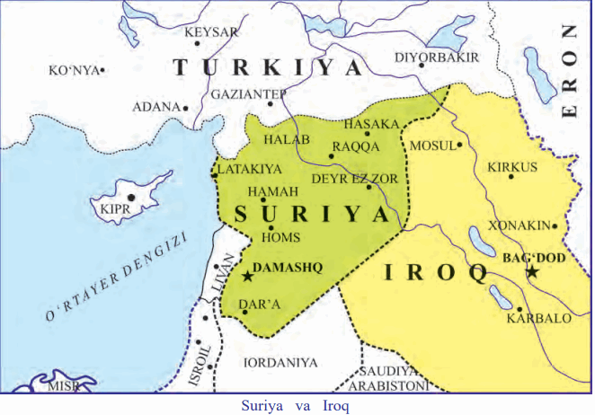 23-Mavzu. 1991 – 2017-yillarda Suriya va Iroq
