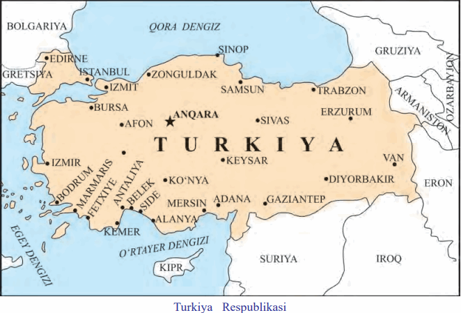 20-Mavzu. 1991 – 2017-yillarda Turkiya Respublikasi